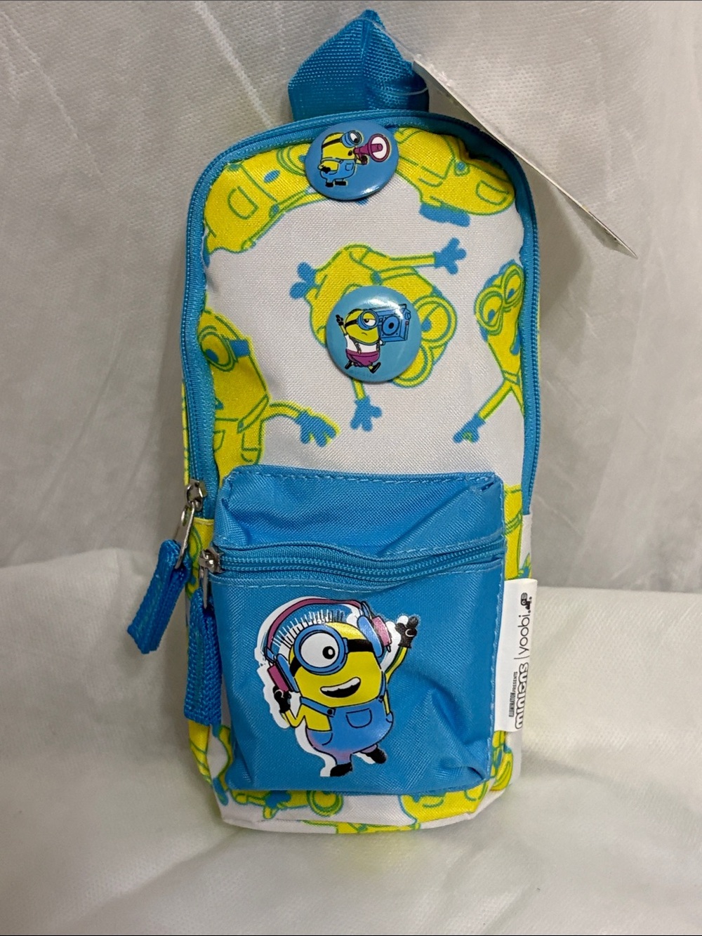 Minions Backpack Pencil Case NWT